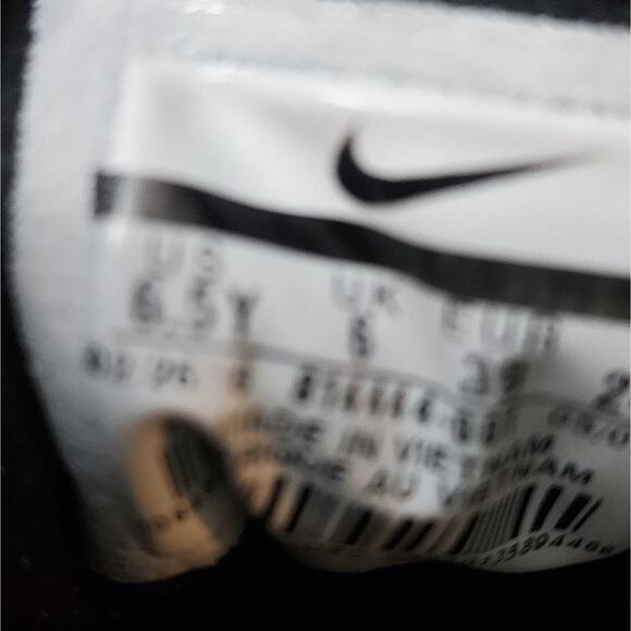 Nike Air Max THEA Girls Shoes 6.5 Black/Pink Casual Activewear Athleisure Sporty - Picture 9 of 9